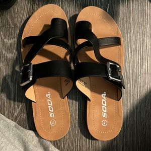 Brand new soda sandals